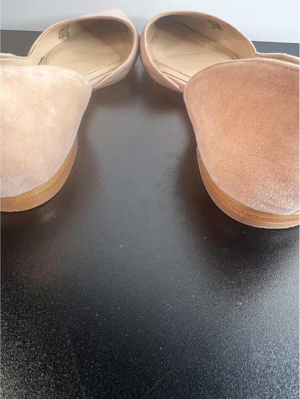 NEW Marc Fisher Labela Womens Slingback Pointed-Toe  Pump-Nude Suede Size 7.5M - Picture 8 of 13